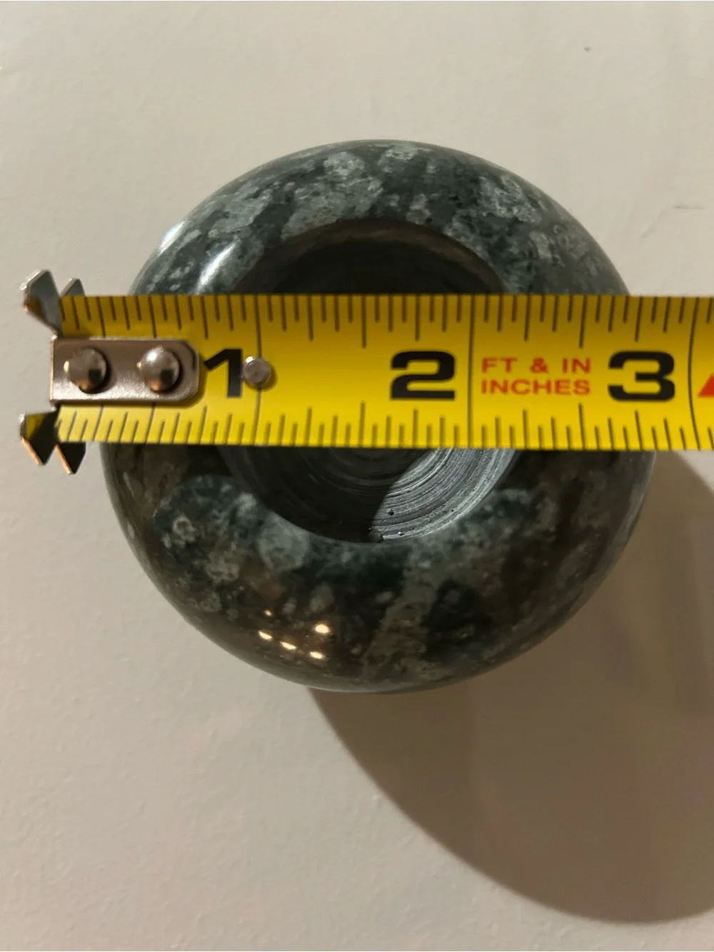 Green Marble Stone Tea Light Holders - Home Accents
